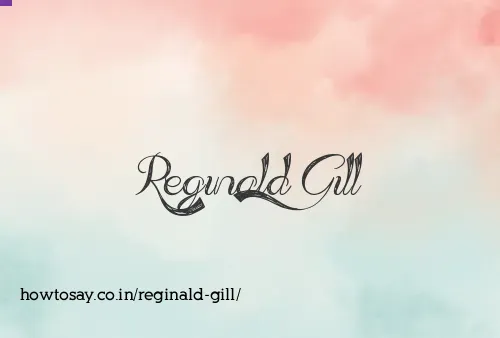 Reginald Gill