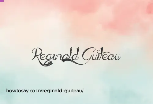 Reginald Guiteau