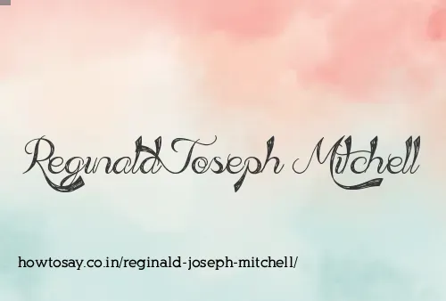 Reginald Joseph Mitchell