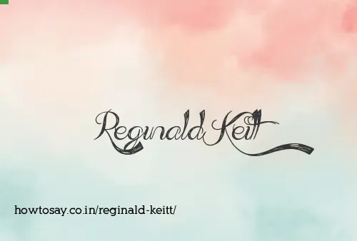 Reginald Keitt