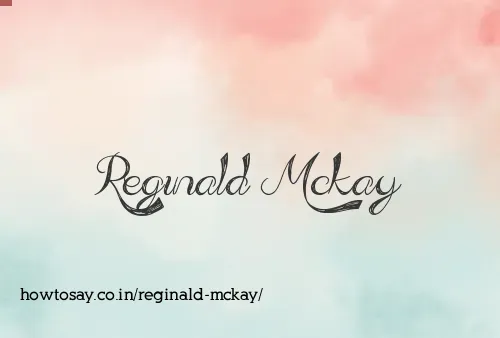 Reginald Mckay