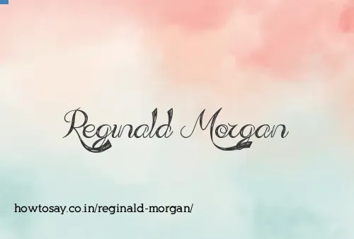 Reginald Morgan