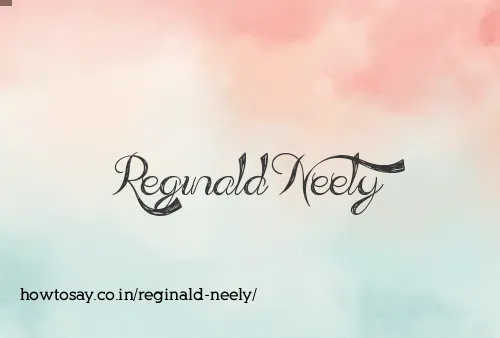 Reginald Neely