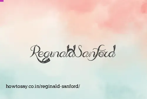 Reginald Sanford