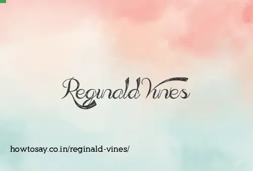 Reginald Vines