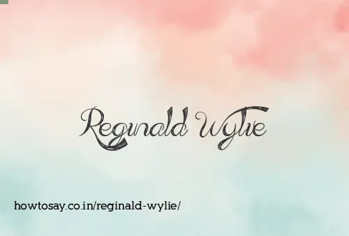 Reginald Wylie