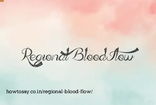 Regional Blood Flow