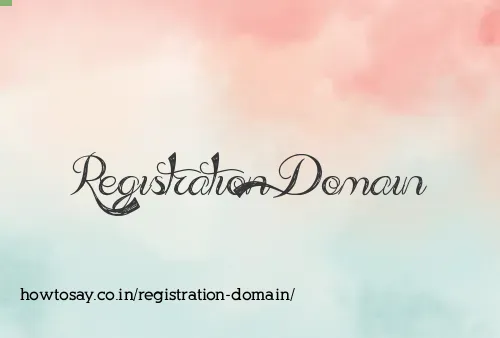 Registration Domain