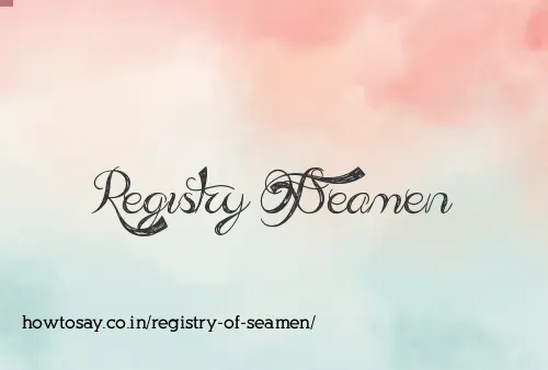 Registry Of Seamen