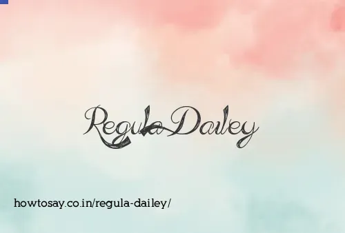 Regula Dailey
