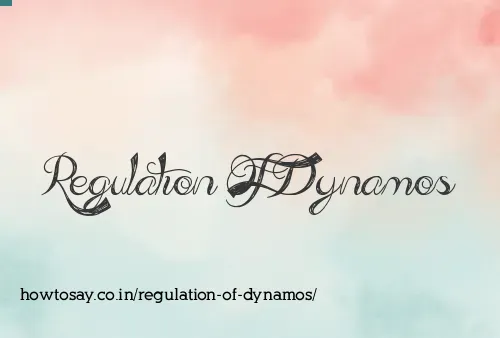 Regulation Of Dynamos