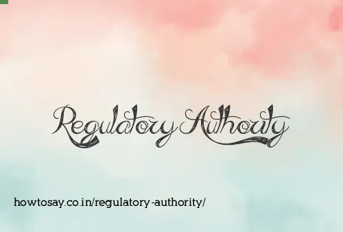 Regulatory Authority