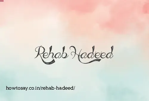 Rehab Hadeed