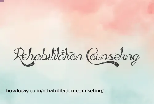 Rehabilitation Counseling