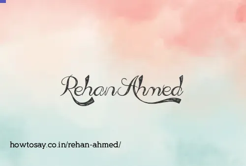 Rehan Ahmed