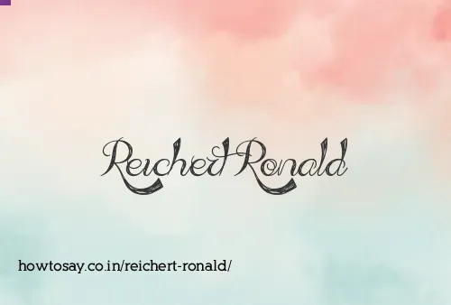 Reichert Ronald