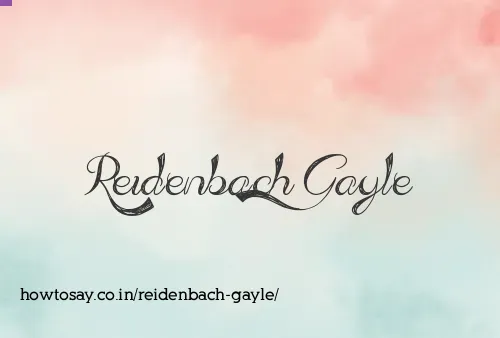 Reidenbach Gayle