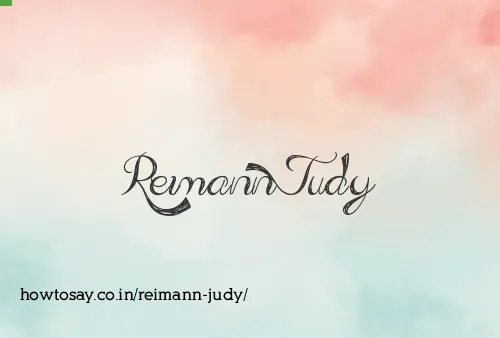 Reimann Judy