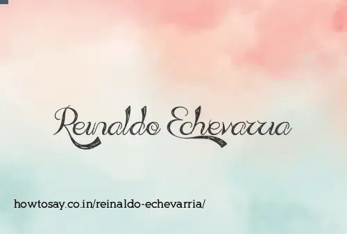 Reinaldo Echevarria