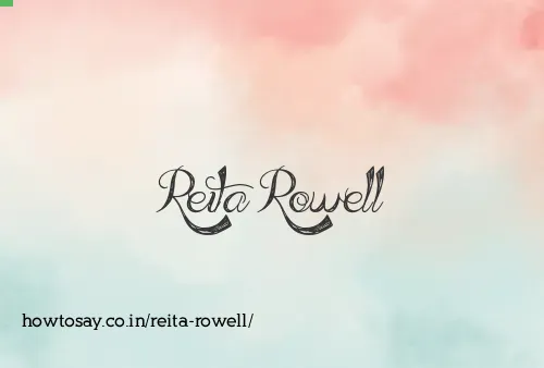 Reita Rowell