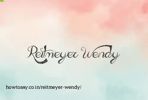 Reitmeyer Wendy