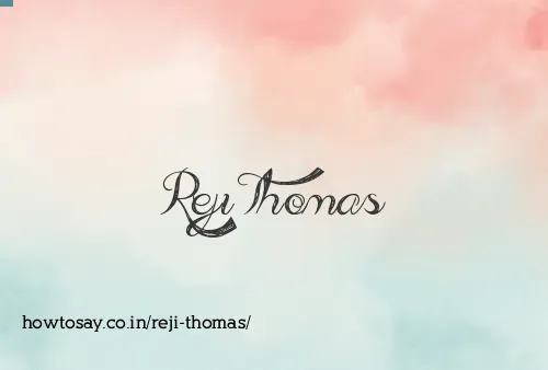 Reji Thomas