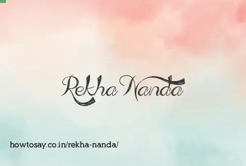Rekha Nanda