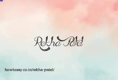 Rekha Patel