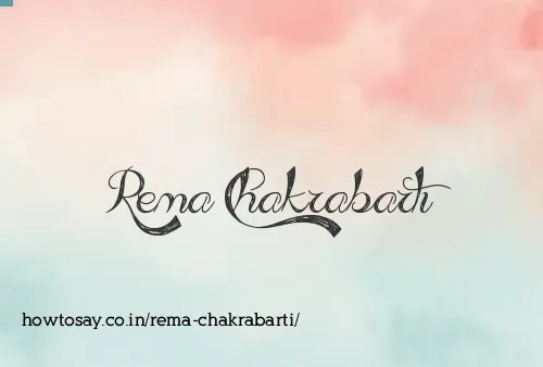 Rema Chakrabarti