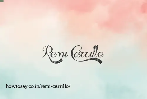 Remi Carrillo