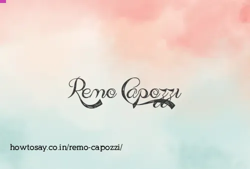Remo Capozzi