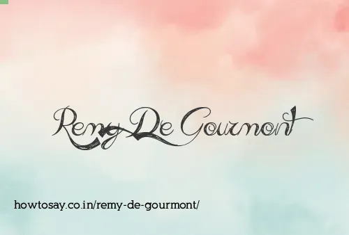 Remy De Gourmont