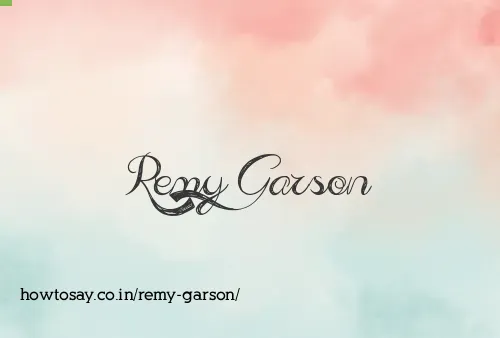 Remy Garson