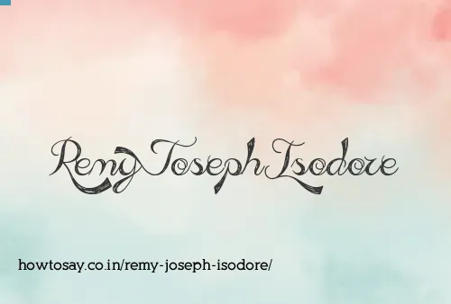Remy Joseph Isodore