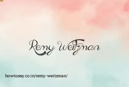 Remy Weitzman
