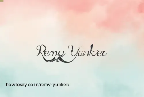 Remy Yunker