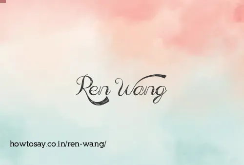 Ren Wang