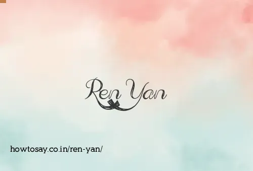 Ren Yan