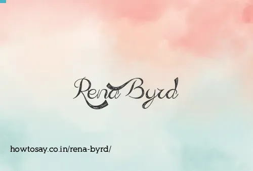 Rena Byrd