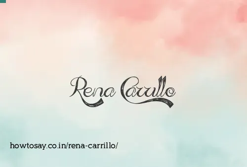 Rena Carrillo