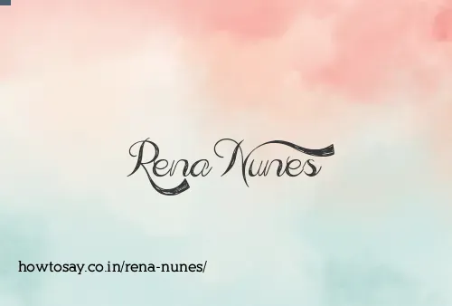 Rena Nunes