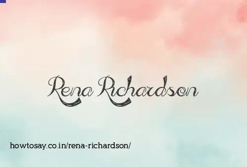 Rena Richardson