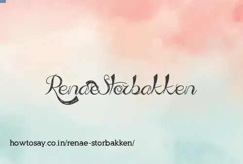 Renae Storbakken