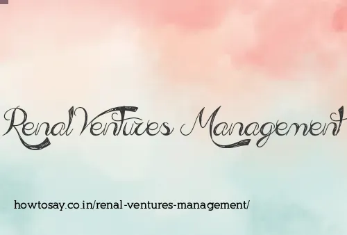 Renal Ventures Management