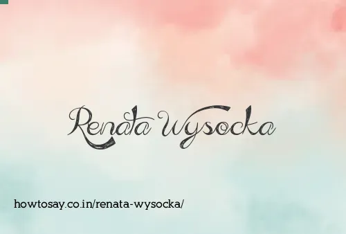 Renata Wysocka