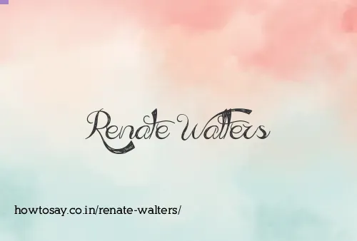 Renate Walters