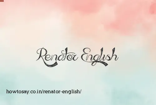 Renator English