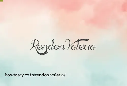 Rendon Valeria