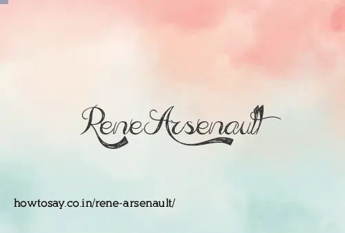 Rene Arsenault