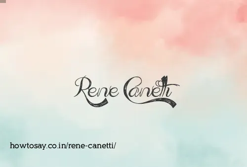 Rene Canetti